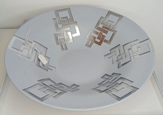 Centrotavola Geometri Gray