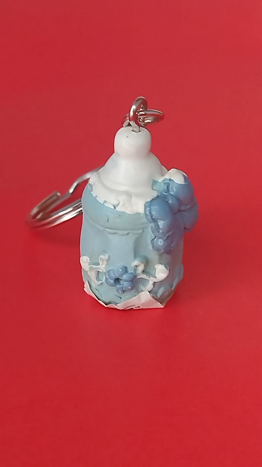 Portachiavi Biberon azzurro
