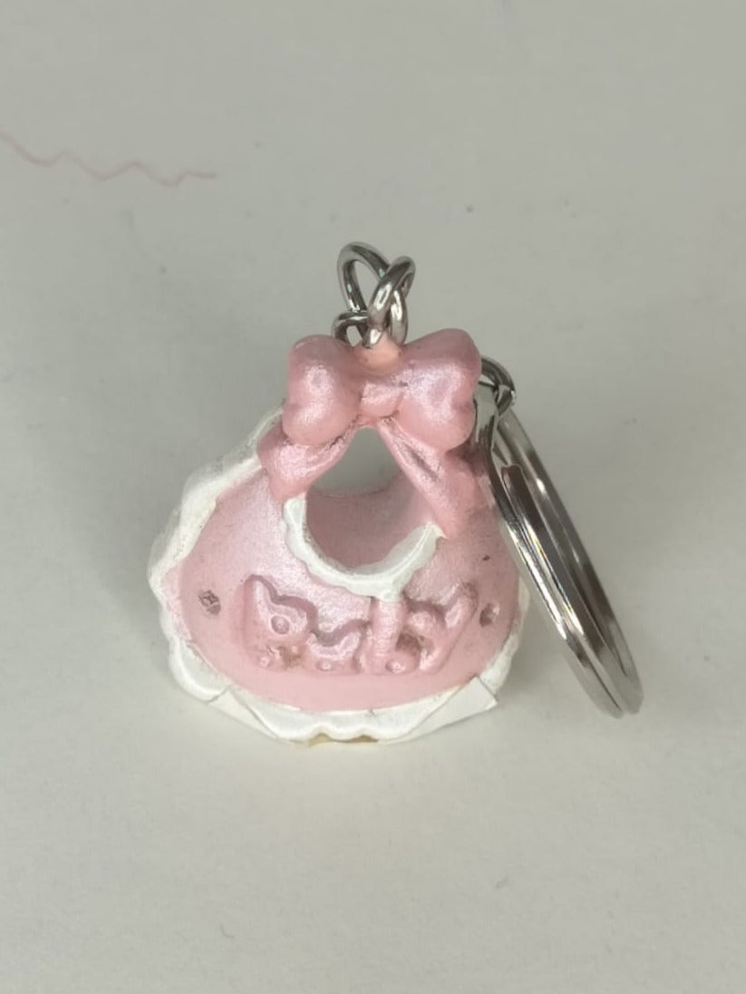 Portachiavi nascita azzurro o rosa
